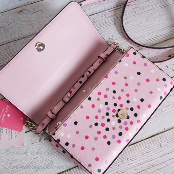 Kate Spade Staci Festive Confetti Flap Crossbody - Picture 9 of 12